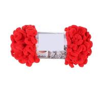 Knitting Wool Puffy Finger Loops Chunky Chenille Yarn Hand-Woven Thick Wool Threads for Crochet Blanket Carpet DIY Knitting Crafts Supply 100G for Needle Craft(05 Bright Red)