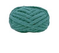 Knitting Wool Snowball Cat Tail Super Thick Wool Finger Line Scarf Ice Bar DIY Handmade Knitting Cushion Blanket Pet Litter for Needle Craft(11 Dark Green)