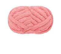 Knitting Wool Snowball Cat Tail Super Thick Wool Finger Line Scarf Ice Bar DIY Handmade Knitting Cushion Blanket Pet Litter for Needle Craft(36 Lotus Root Pink)