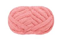 Knitting Wool Snowball Cat Tail Super Thick Wool Finger Line Scarf Ice Bar DIY Handmade Knitting Cushion Blanket Pet Litter for Needle Craft(36 Lotus Root Pink)