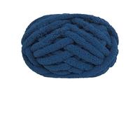 Knitting Wool Snowball Cat Tail Super Thick Wool Finger Line Scarf Ice Bar DIY Handmade Knitting Cushion Blanket Pet Litter for Needle Craft(21 Blue2)