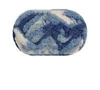 Knitting Wool Snowball Cat Tail Super Thick Wool Finger Line Scarf Ice Bar DIY Handmade Knitting Cushion Blanket Pet Litter for Needle Craft(31 Blue Frost)