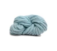 Knitting Wool Super Thick Felt Wool Roving Yarn Cheap Chunky DIY Knitting Blanket Spin for Needle Craft(Lake Blue)