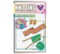 Knitting Word Search Puzzle Book: 50+ Fun and Relaxing word Search Puzzles for Yarn Lovers