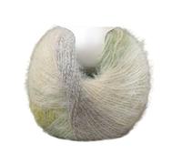 Knitting Yarn, Artistic Yarn in Wool and Acrylic Blend, 2 x 100 g Crochet Yarn for Beginners with Long Haired, Suitable for Hobbist Enthusiasts, Embroidery Repair Creation Scarves