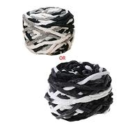 Knitting Yarn Ball Sweater Jackets Skirt Apron Gloves Pants Clothes Supplies for Hand Woven Scarf Mother's Day Gift Cotton Blend Yarn Cloud Nine Wool Blend for Crocheting Cotton Whipped