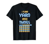 Knitting Yarn Into Things Crocheting T-Shirt