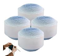 Knitting Yarn - Pack of 4 Craft Thread with Colour Gradient, Yarn for Crochet for Beginners, for Enthusiasts and Hobbyists, for Projects for Quilting, Work for Embroidery, Repair of Fabrics and