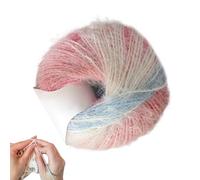 Knitting Yarn - Soft Yarn Fiber, Craft Yarn, Smooth, Tangle-Free with Vibrant Multicolor Mixes | Crochet Material for Sweater, Scarf, Blanket, Hobby Project Creation