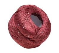 Knitting Yarn with Sequins, 100g Shiny Acrylic Yarn for Crochet and DIY Creations of Sweater, Scarf and Accessories (A14)