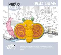 KNITTY CRITTERS Cheeky Chums - Butterfly