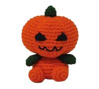 Knitty Critters CWOC Halloween Pumpkin Paul Crochet Kit, Orange