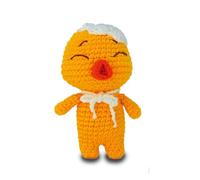 KNITTY CRITTERS - Easter - Little Chick| Beginner-Friendly Crochet Craft Kit with Recycled Yarn