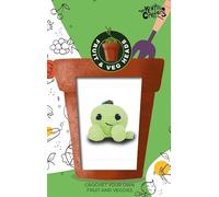 KNITTY CRITTERS Hello Crafts - Fruit & Veg Heads - Apple Strudel - Crochet kit