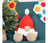 KNITTY CRITTERS Hello Crafts - Make Christmas - Jingle The Gnome - Crochet kit