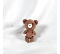 KNITTY CRITTERS Hello Crafts - Pouch Pals - Jack Teddy - Crochet kit