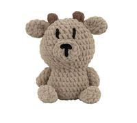 KNITTY CRITTERS - Hello Softie - Dallas Deer| Beginner-Friendly Crochet Craft Kit with Recycled Yarn