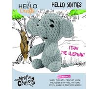 KNITTY CRITTERS Hello Softie - Ethan The Elephant