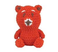 KNITTY CRITTERS - Hello Softie - Flynn Fox| Beginner-Friendly Crochet Craft Kit with Recycled Yarn