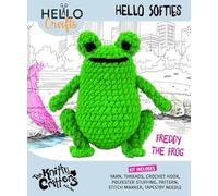 KNITTY CRITTERS Hello Softie - Freddy The Frog