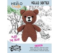 KNITTY CRITTERS Hello Softie - Hugo The Bear