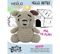 KNITTY CRITTERS Hello Softie - Pawl The Puppy