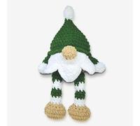 Knitty Critters - Jingle The Gnome | Christmas Amigurumi kit Super Soft Yarn Crochet kit