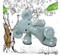 KNITTY CRITTERS - Main Collection - Ollie Elephant| Beginner-Friendly Crochet Craft Kit with Recycled Yarn