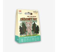 Knitty Critters - Mini Amigurumi - Button Bear | DIY Crochet Kit