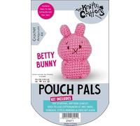 KNITTY CRITTERS - Pouch Pals - Betty Bunny