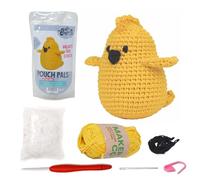 KNITTY CRITTERS - Pouch Pals Crochet Kit - Hilary The Chick