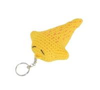 Knitty Critters - Sea Creature Keychchain - Stingray | Beginner-Friendly Crochet Craft Kit with Recycled Yarn