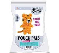 Knitty Critters The Knitter Critters - Pouch Pals - Ralph The Tiger,20 x 10 x 9 cm; 80 Grams