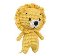 Knitty Critters The Pouch Pals - Leo The Lion, Light Brown