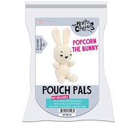 Knitty Critters The Pouch Pals - Popcorn The Bunny
