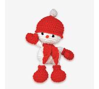 Knitty Critters - Twinkle Snowman | Christmas Amigurumi kit Super Soft Yarn Crochet kit
