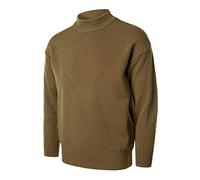 Knitwear Mens Cotton Mock Turtle Neck Jumper Men's Cable Knit Roll Neck Jumper Mens Turtleneck Pullover Jumpers Roll Neck Polo Turtle Neck Cable Knitted Jumpers