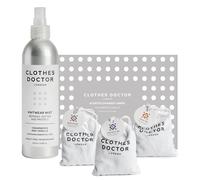 Knitwear Mist & Drawer Liners in Cedarwood & Vanilla with Natural Moth Repellent Scent Bags - Cozy Wardrobe Defense, Luxurious Aroma, and Eco-Friendly Fabric Care, Made in Britain