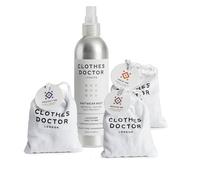 Knitwear Mist in Lavender & Thyme with Natural Moth Repellent Scent Bags - Floral Wardrobe Revival, Delicate Fabric Protection, and Sustainable Garment Care, Made in Britain