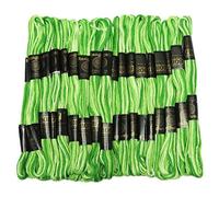 Knitwit 25 Pcs Cotton Thread Skein Cross Floss Needlepoint Embroidery Stitch Sewing