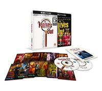 Knives Out 4K Ultra HD Collectors Edition / Includes Art Cards / Novella / Blu Ray