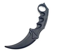 Knivesmatter csgo Rubber Knife Trainer for Martial Arts, Practice, and Cosplay, Designed (Blackout)