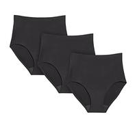 KNIX Super Leakproof High Rise Underwear - Period Underwear for Women - Machine Washable, Reusable (3 Pack), Black, L