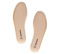 Knixmax Women Memory Foam Insoles Comfort Inner Soles Cushioned Shoe Inserts Replacement Innersoles for Trainers, Walking Shoes, Wellies, Work Boots Beige Size 8UK - 41EU