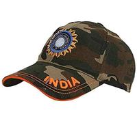 KNK India Cricket Cap Hat - Team India Supporter Cap for ODI, T20, Test Matches - Lightweight Sun Hat for Cricket Fans