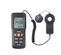 KNKCS Digital Lux Meter, 0-200,000 Light Meter for Plants with Temperature Display, Data Record, Max/Min/Average, FC/LUX Conversion, for Plants, Office, Indoor & Outdoor Use