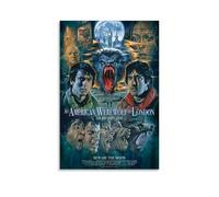 KNKncnv An American Werewolf in London Poster Decorative Painting Canvas Wall Art Living Room Poster Bedroom Painting Wall Art Picture Print Modern Family Room Decor 16 x 24 inches (40 x 60 cm)