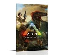 KNKncnv Ark Survival Evolved Extinction Poster Decorative Painting Canvas Wall Art Living Room Poster Bedroom Painting Wall Art Picture Print Modern Family Room Decor 20 x 30 Inches (50 x 75 cm)