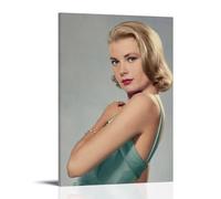 KNKncnv Beautiful Actress Grace Kelly Poster Decorative Painting Canvas Wall Art Living Room Poster Bedroom Painting Wall Art Picture Print Modern Family Room Decor 16 x 24 Inches (40 x 60 cm)