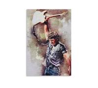 KNKncnv Bruce Springsteen Fanart Poster Decorative Painting Canvas Wall Art Living Room Poster Bedroom Painting Wall Art Picture Print Modern Family Room Decor 12 x 18 Inches (30 x 45 cm)